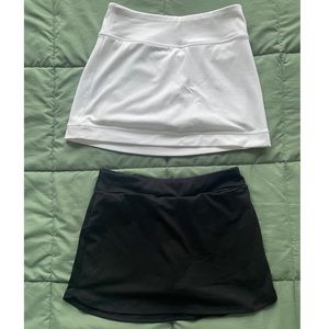 Workout skirts